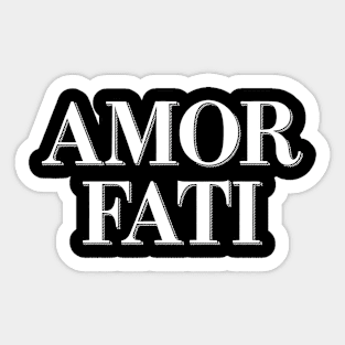 Amor Fati Sticker